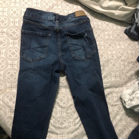 Aeropostale ripped jeans size 0 - Picture 2 of 3